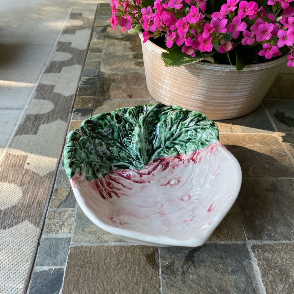 MATIAS BELO PORTUGAL CERAMIC TURNIP SERVING DISH
